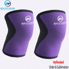 shhfitwear Knee Sleeve - 5mm - Purple - KS-034
